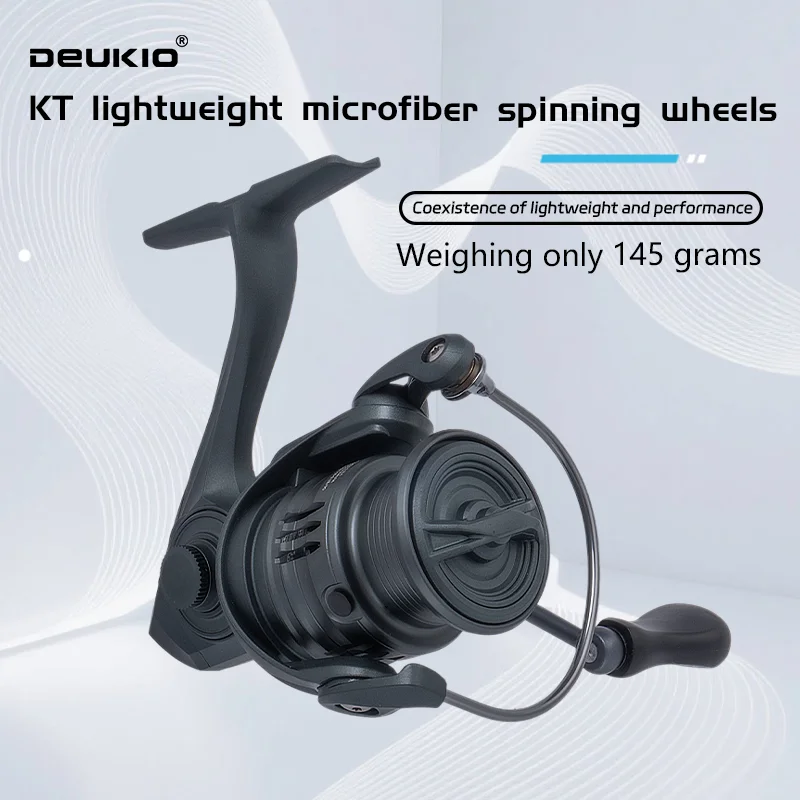 Abu Garcia Reel Max - Легкая спиннинговая катушка DEUKIO с передаточным